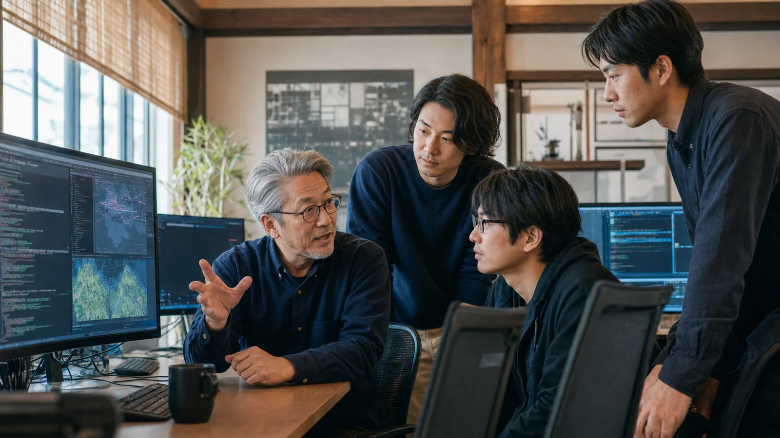 長期協業型ソフトウェア開発会社の技術承継を行うエンジニア